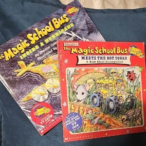 The Magic School Bus Adventure Books - Inside a Hurricane, Meets the Rot Squad